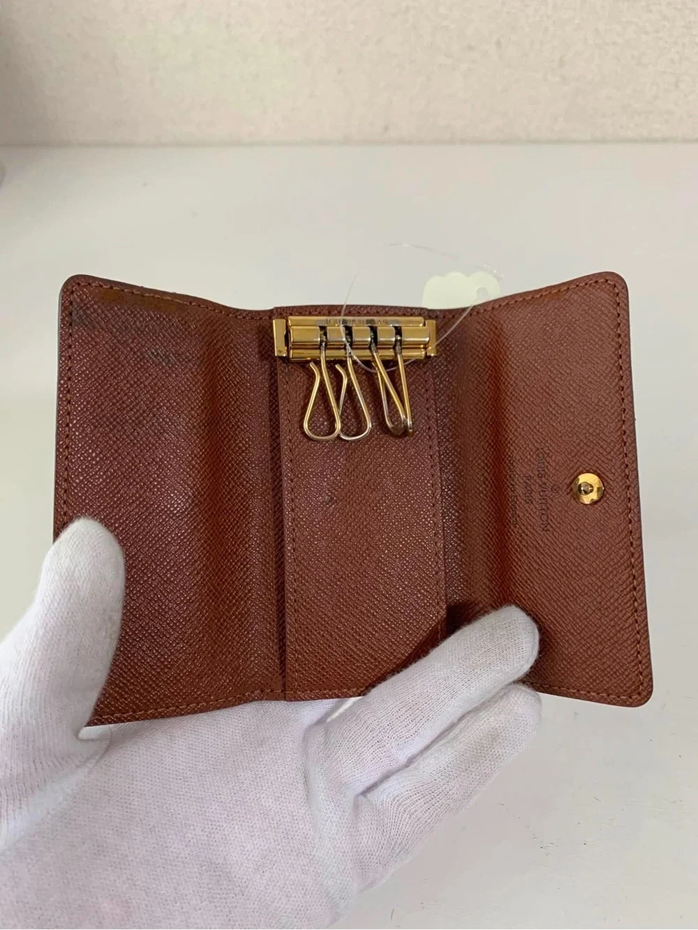 Louis Vuitton Brown and Gold Monogram Wallet